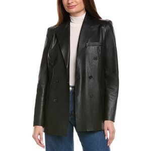 Commando® Womens  Double-Breasted Jacket, Black
